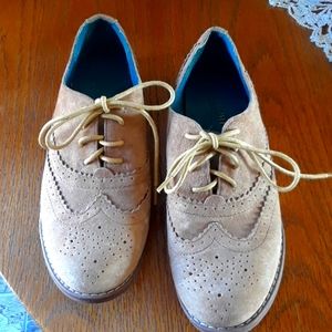 Suede shoes